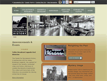 Tablet Screenshot of centerforsacramentohistory.org